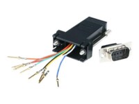 StarTech.com DB9 to RJ45 Modular Adapter - M/F - Serial adapter - DB-9 (M) to RJ-45 (F) - GC98MF Seriel adapter