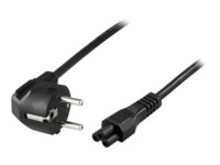 DELTACO DEL-109GA Strømkabel 5m Sort