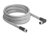 DeLOCK Afskærmet 5m Netværkskabel Grå