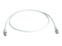 Telegärtner DataVoice Office CAT 6a SFTP, PiMF 1m Patchkabel Hvid