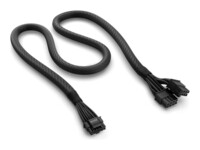 NZXT 12VHPWR Adapter Cable Strømkabel 65cm Sort