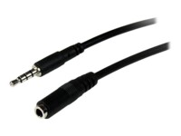 StarTech.com 2m 3.5mm 4 Position TRRS Headset Extension Cable - M/F - audio Extension Cable for iPhone (MUHSMF2M) Forlængerkabel til hovedsæt 2m