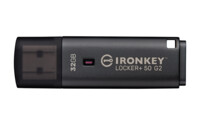 Kingston Technology IronKey Locker+ 50 G2 32GB 3.2 Gen 1 USB stick Sort