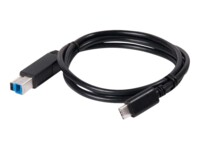 Club 3D USB Type-C kabel 1m Sort