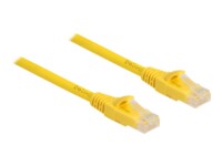 DeLOCK CAT 6a Ikke afskærmet parsnoet (UTP) 50cm Patchkabel Yellow