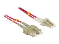 DeLOCK Netværkskabel Fiberoptik OM4 5m