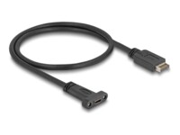 DeLOCK USB-adapterkabel 50cm Sort
