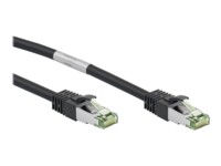 goobay CAT 8.1 SFTP, PiMF 50cm Netværkskabel Sort