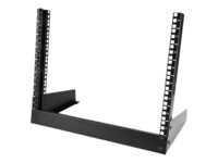 StarTech.com 8U Open Frame Network Rack - 19' 2 Post Free Standing Desktop Rack for Computer, AV, Media, IT, Data & Server Room Equipment (RK8OD) Rack