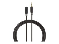 Nedis Forlængerkabel til audio Sort 3m