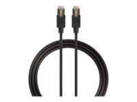 Nedis CAT 6 Foldet uskærmet snoet par (F/UTP) 5m Netværkskabel Antracit (sort)