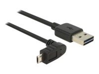Delock USB-kabel 2m Sort