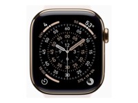 Apple Watch Series 11 (GPS + Cellular) 42 mm Guld Cream SmartWatch