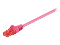 goobay CAT 6 Ikke afskærmet parsnoet (UTP) 7.5m Patchkabel Magenta