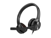 Creative Chat USB Kablet Høretelefoner Sort