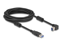 DeLOCK USB 3.0 USB-kabel 5m Sort