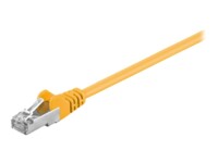 goobay CAT 5e SF/UTP 5m Patchkabel Yellow