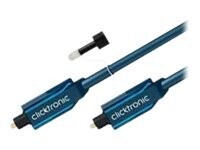 ClickTronic Casual Series Digital lydkabel (optisk) 1m