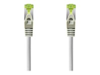 Nedis CAT 7 Kabel med afskærmning med folie og kobberfletning (SFTP 1m Patchkabel Grå