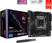 ASRock Phantom Gaming B760I LIGHTNING WIFI Mini ITX LGA1700 sokkel Intel B760