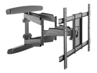 StarTech.com TV Wall Mount supports up to 70' VESA Displays, Low Profile Full Motion Universal TV Flat Screen Wall Mount Heavy Duty Adjustable Tilt/Swivel Articulating Arm Bracket - Cable Management (FPWARTB2) Monteringssæt Tv 32'-70'