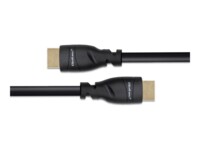 Qoltec GOLD HDMI-kabel med Ethernet 5m Sort