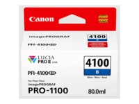Canon PFI 4100 B Blå Blækbeholder