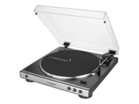 Audio-Technica AT-LP60XUSB Pladespiller Sort Grå