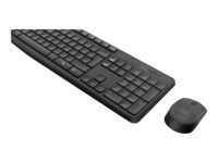 Logitech MK235 Sæt med mus og tastatur Trådløs Pan Nordic