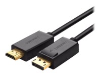 Ugreen Videoadapterkabel 2m Sort