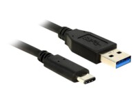 Delock USB Type-C kabel 1m Sort
