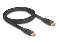 DeLOCK HDMI-kabel med Ethernet 1m Sort