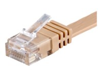goobay CAT 6 Ikke afskærmet parsnoet (UTP) 3m Netværkskabel Lysebrun