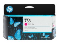 HP 738 Magenta Blæk