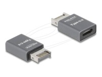 Delock USB-C adapter Grå