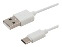 SAVIO CL-125 USB Type-C kabel 1m Hvid