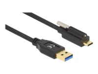 Delock USB Type-C kabel 50cm Sort