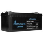 EXTRALINK BATTERY ACCUMULATOR LITHIUM LIFEPO4 12.8V 200AH