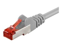 Goobay RJ45 CAT 6 S/FTP CU LSZH 25m Grey