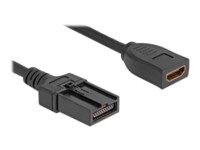 Delock HDMI-kabel 3m Sort