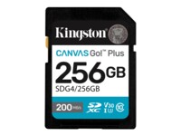 Kingston Canvas Go! Plus SDXC UHS-I Memory Card 256GB 200MB/s