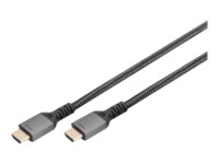 DIGITUS HDMI han -> HDMI han 2 m Sort
