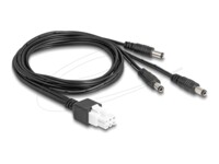 Delock Strømkabel 1m Sort