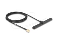 DeLOCK Antenne Indendørs / udendørs Klæbende montering 10.7cm Sort