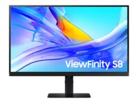 Samsung ViewFinity S8 S27D804UEU 27' VA 3840 x 2160 (4K) HDMI DisplayPort USB-C 60Hz Dockingskærm