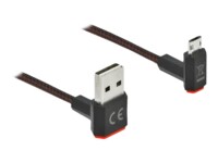 Delock Easy USB-kabel 50cm Sort