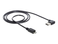 Delock EASY-USB USB-kabel 1m Sort