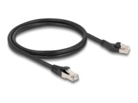 DeLOCK CAT 8.1 S/FTP 1m Patchkabel Sort