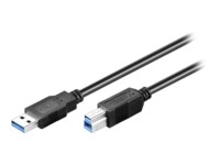 goobay USB-kabel 50cm Sort