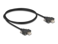 DeLOCK USB 2.0 USB-kabel 1m Sort